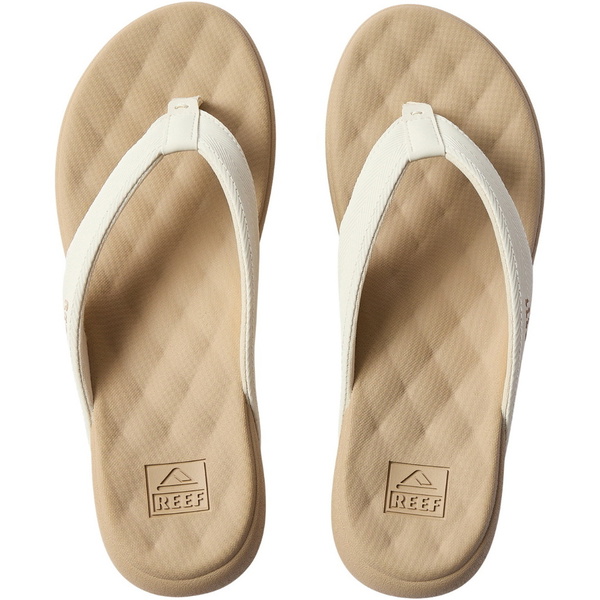 2026 Reef Womens Cushion Melody Flip Flops CJ8133 - Sand